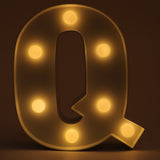 Alphabet LED Light (Q)