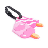 Luggage Tag Pink Lolli Set of 2