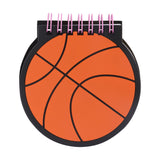 Silicon Notepad Black Basketball