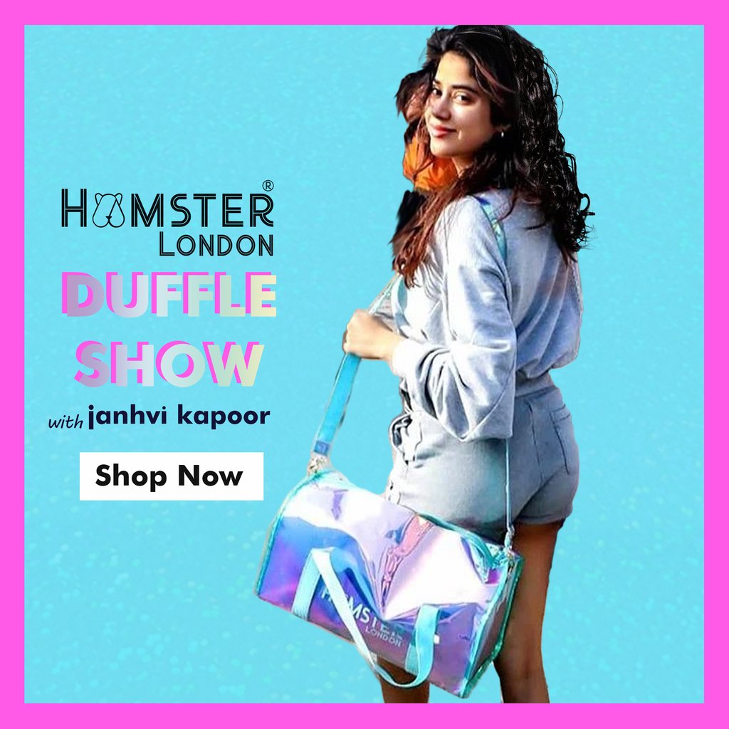 Buy HAMSTER London Blessed Duffle Bag | Trendy Travel Bags for Women (Size:  55X30.5X29 cm) Online at desertcartINDIA