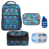 alligator collection, lunch bag, tiffin, botle, backpack, bag