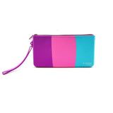 Silicon Scented Doted Pencil Pouch Pink
