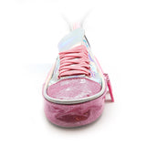 Unicorn Wing Backpack & Shoe Pouch Pink