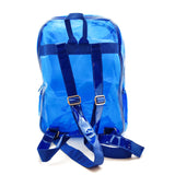 Fashion Shiny Football Blue Backpack