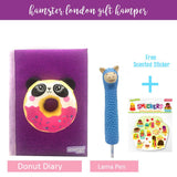 Gift Hamper Donut Diary & Pen