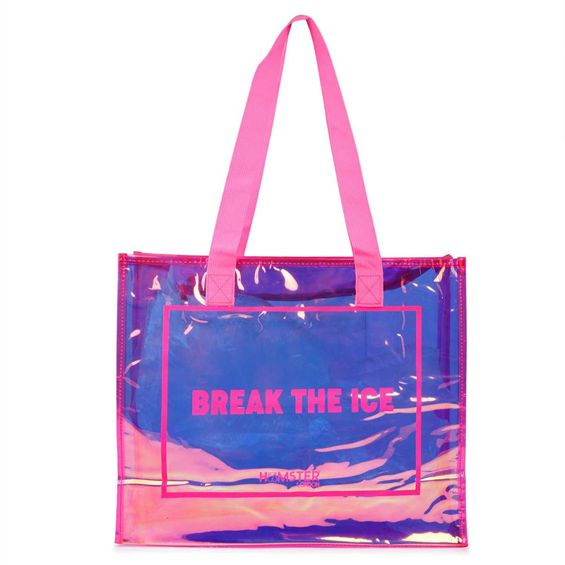 Victoria's Secret PINK Iridescent Tote Bag & Pouch