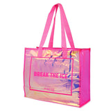 Tote Bag Pink + Shell Pouch Pink