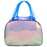 Duffle Bag Aqua + Backpack + Boston Bag + Glitter Bottle + Pouch