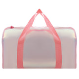 Shiny Duffle Bag Pink & Holo Umbrella Pink