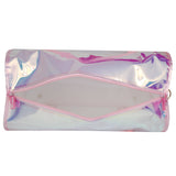Shiny Duffle Bag Pink With Bottle