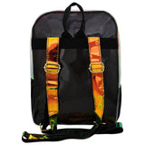 Girl's Fashion Shiny Backpack Black Big