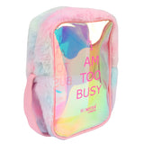 Busy Be Fur Sling Pink With I Am Busy Pouch