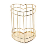 Gold Metal Stand Heart
