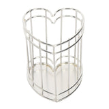 Silver Metal Stand Heart