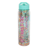 Glitter Bomb Bottle Aqua