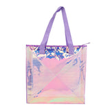 Classic Tote Bag and Pouch Purple