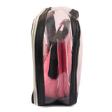 Shiny Duffle Bag Pink HB Makeup Pouch Set