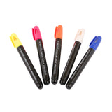 Note Pad + Chalk Marker + Erasable Pen + Glitter Pen + Color Pen Set