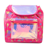 Girl's Fashion Shiny Backpack Pink Small