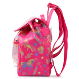 Girl's Fashion Shiny Backpack Pink Small