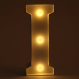 I letter shaped light from Hamster London. this product from Hamster London is sturdy and elegant and can be used as decoration pieces.