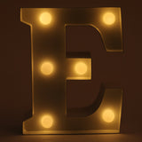 E letter shaped light from Hamster London for decoration purposes. it is a must have product for parties and kids bday party.