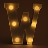 Alphabet LED Light (W)