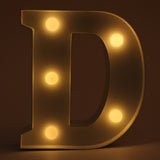 D letter shaped light from Hamster London. this product from Hamster London is sturdy and elegant and can be used as decoration pieces.