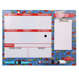 Hamster London white board with accessories(Blue).