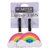 Luggage Tag Rainbow Set of 2