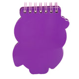 Silicon Notepad Purple Owl