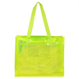 Tote Bag Green And Pouch