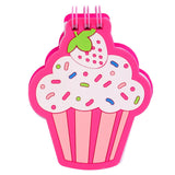 Silicon Notepad Pink Cupcake