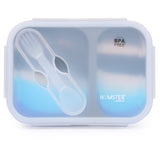Silicon Bendable Tiffin Box Large Blue
