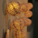 Lucky Paper Lamp Lights for Home Decor (Lavender)