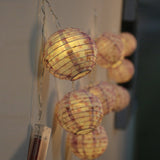 Lucky Paper Lamp Lights for Home Decor (Lavender)