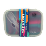 Silicon Bendable Tiffin Box Large Hot Pink