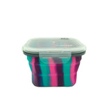Silicon Bendable Tiffin Box Small Hot Pink