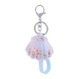 Shell Keychain/ Keyring for Woman & Girl's (White)