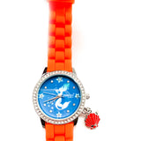 Sequence Peach Combo Watch + Pouch + Hand Bag