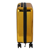 Hamster London HL Vintage Suitcase/ 55 Cms ABS+ Polycarbonate Mirror Finish Hardsided Cabin Luggage ( Gold)