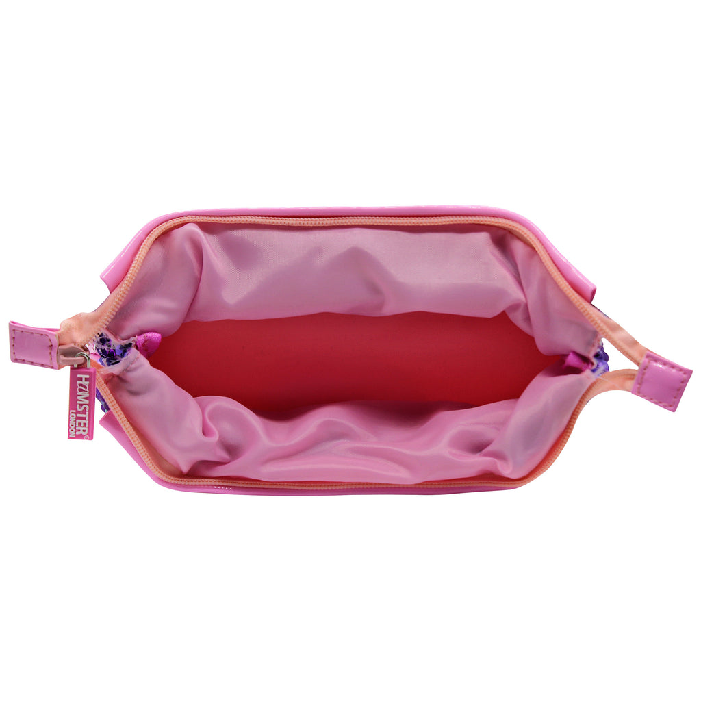 Buy Nfi Essentials Fashion Pu Leather Women'S Mini Clutch Wallet Girls Leaf  Bi-Fold Card Holder (Pink) Online