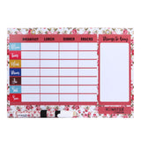 A4 Magnetic White Board Meal Planner