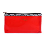 Red Leopard Makeup Pouch