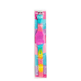 Silicon Glitter Digital LED Band Wrist Watch for Girls Pink Glitter Multi Color