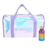 Shiny Duffle Bag Purple + Holo Mini Purple Bottle