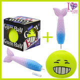 Gum Ball With Squeeze Pen Mermaid